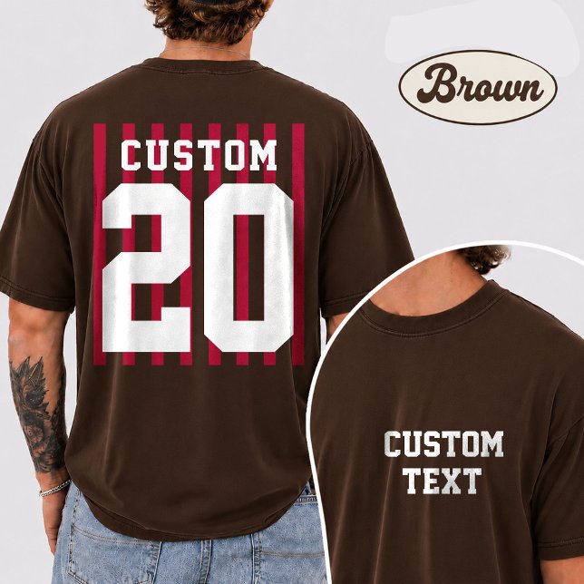 Camiseta Equipo Atlético Personalizado  (Subido por el creador)
