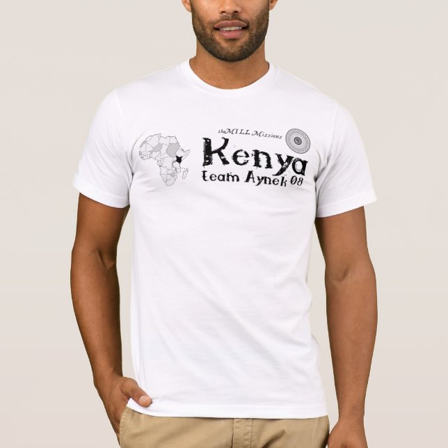 Camiseta Equipo Aynek de Kenia (Anverso)