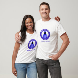 Camiseta Equipo azul - Imagen de Hacker Hoodie - Tu texto T