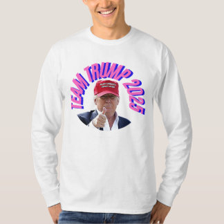 Camiseta Equipo básico de manga larga Trump T-Shirt