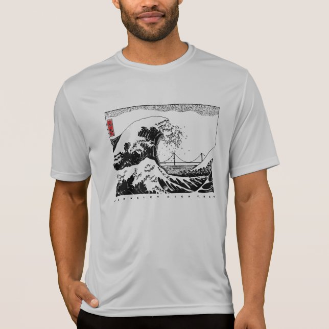 Camiseta Equipo BHS - Camisas Wave Tech, hombres/unisex (Anverso)