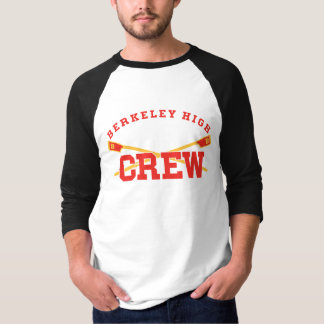 Camiseta Equipo BHS - Logotipo de manga de 3/4 con retro -