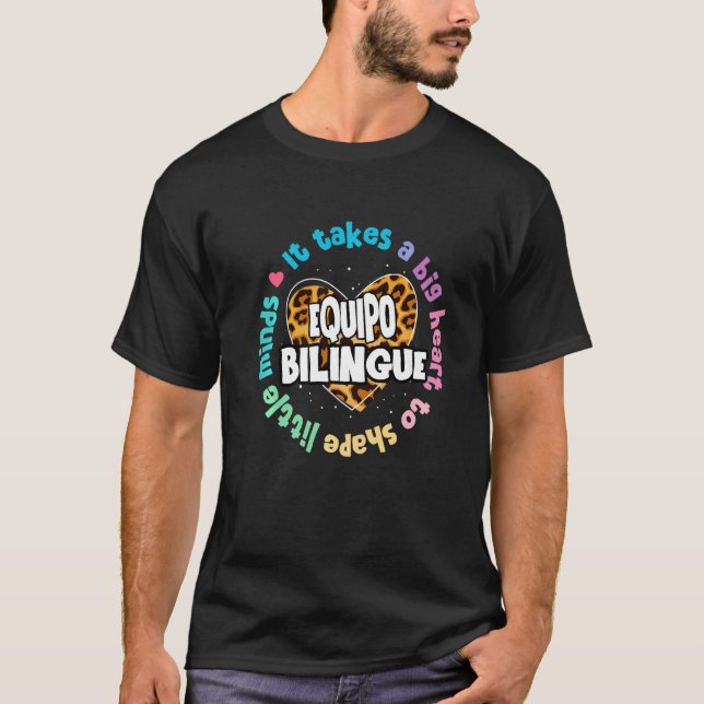 Camiseta Equipo Bilingüe (Anverso)