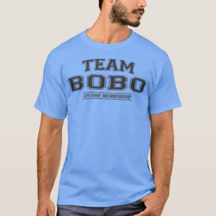 Camiseta Equipo Bobo Orgulloso apellido, regalo de apellido
