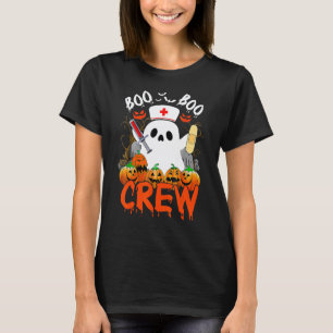 Camiseta Equipo Boo Boo Enfermera de EMS EMT Paramédico Enf