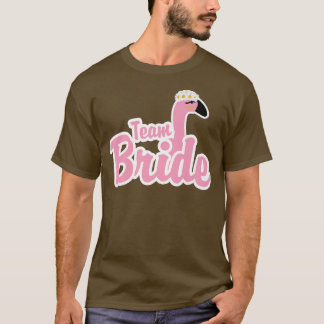 Camiseta Equipo Bride Bird Flamingo Variedad Animal Bachelo