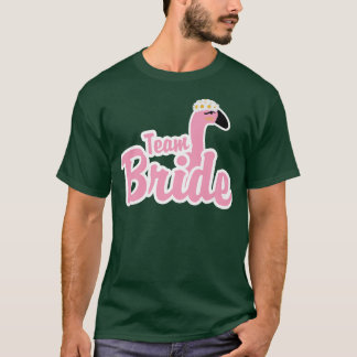 Camiseta Equipo Bride Bird Flamingo Variedad Animal Bachelo