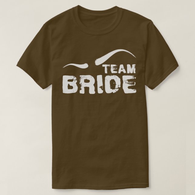 Camiseta Equipo Bride Jga Hen Noche Noche Novia Boda 4 (Diseño del anverso)