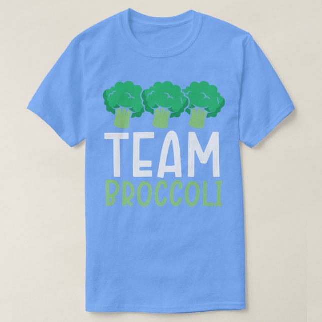 Camiseta Equipo Broccoli Vegan Lover Vegetable Saludable Ve (Diseño del anverso)