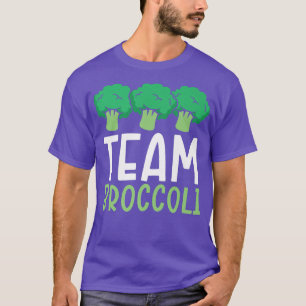 Camiseta Equipo Broccoli Vegan Lover Vegetable Saludable Ve