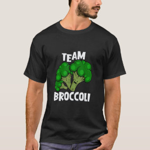 Camiseta Equipo Brócoli Vegano Vegetariano Verdura