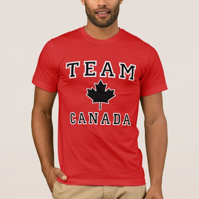 Camiseta Equipo Canadá (Anverso)