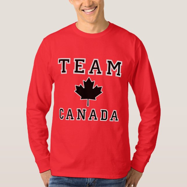 Camiseta Equipo Canadá (Anverso)