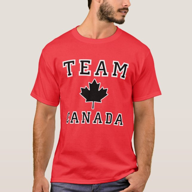 Camiseta Equipo Canadá (Anverso)