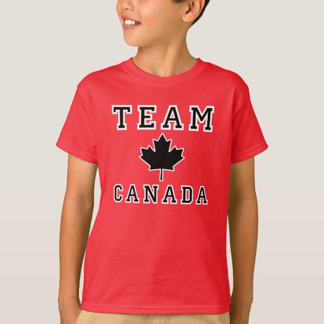 Camiseta Equipo Canadá (Anverso)