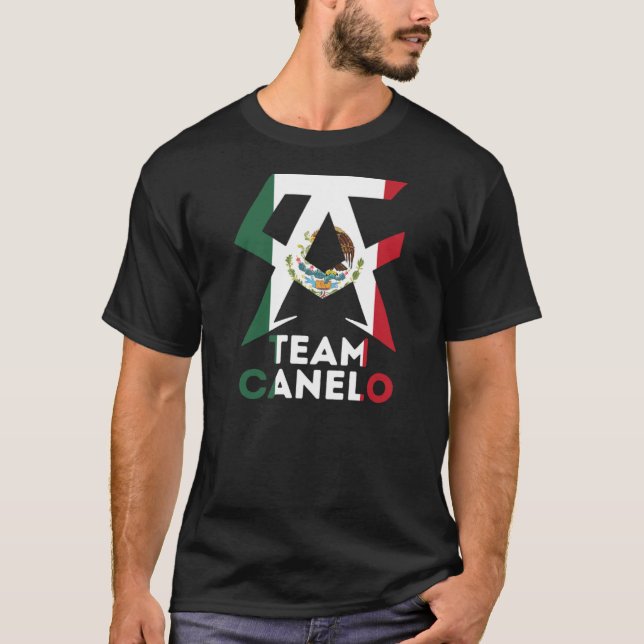 Camiseta Equipo Canelo Álvarez, logotipo de canelo, canelo (Anverso)