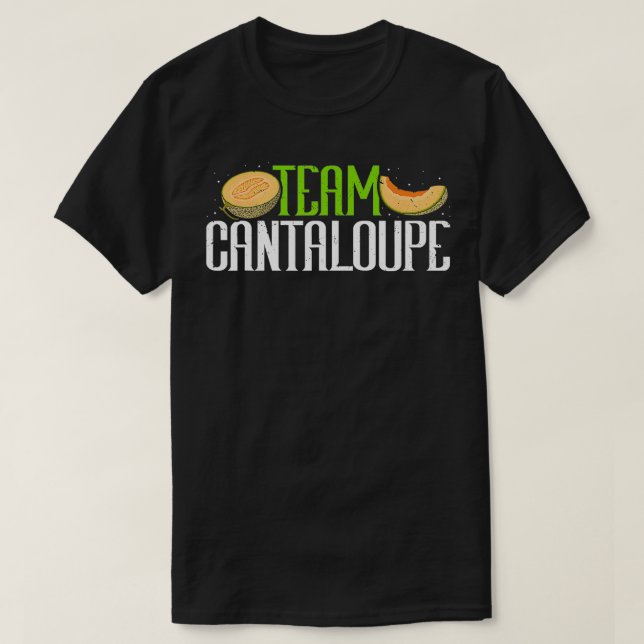 Camiseta Equipo Cantaloupe Funny Melon Summer Fruit Lover L (Diseño del anverso)