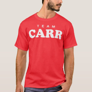Camiseta Equipo Carr Apellido Personalizado Novia Novio Fam