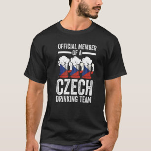 Camiseta equipo checo de bebidas checo