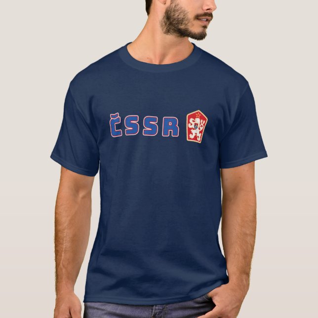 Camiseta equipo checoslovaco vintage (Anverso)