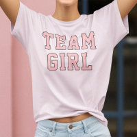 Equipo Chica Rubor Rosa Revelación de Género Mujer