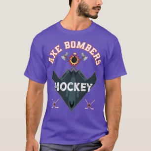 Camiseta Equipo clásico de hockey de atletismo de Ax Bomber