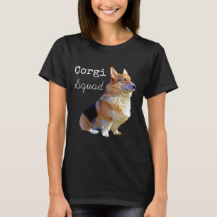 Camiseta Equipo Corgi Squad Pembroke Welsh Corgi Perro