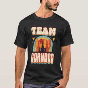 Camiseta Equipo Corndog Cute Food Addict