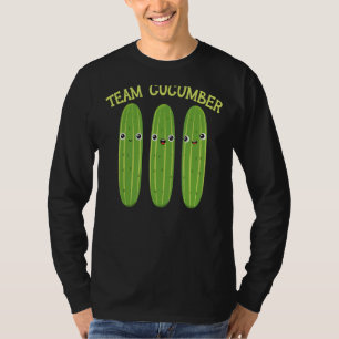 Camiseta Equipo Cucumber Vegetable Planta Vegetariana Veget