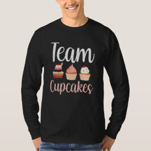 Camiseta Equipo Cupcakes Lindos Comer Cupcake  