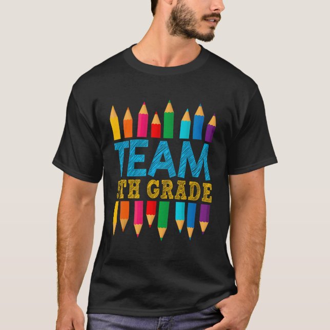 Camiseta Equipo Cutáneo De Quinto Grado Estudiante De Maest (Anverso)