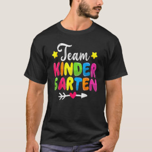 Camiseta Equipo Cute De La Guardería De Vuelta Al Colegio D