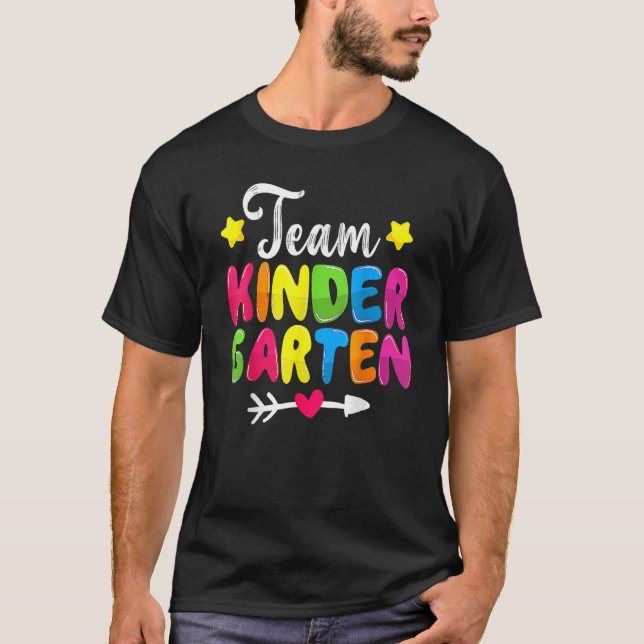 Camiseta Equipo Cute De La Guardería De Vuelta Al Colegio D (Anverso)