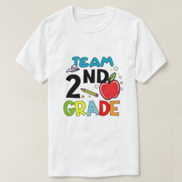 Camiseta Equipo de 2º grado Regalos de profesores de 2º gra