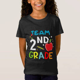 Camiseta Equipo de 2º grado Regalos de profesores de 2º gra