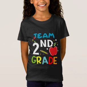 Camiseta Equipo de 2º grado Regalos de profesores de 2º gra