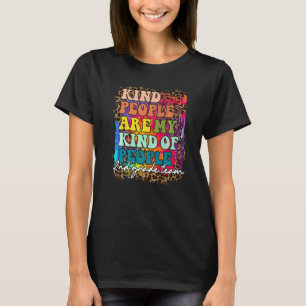 Camiseta Equipo de 2do Grado Leopardo Personas Amables Son