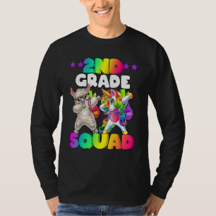 Camiseta Equipo de 2do Grado Unicornio Esquivando Ovejas Eq