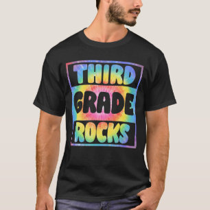 Camiseta Equipo de 3º Grado Hola 3º Grado Rocks Back to Sch