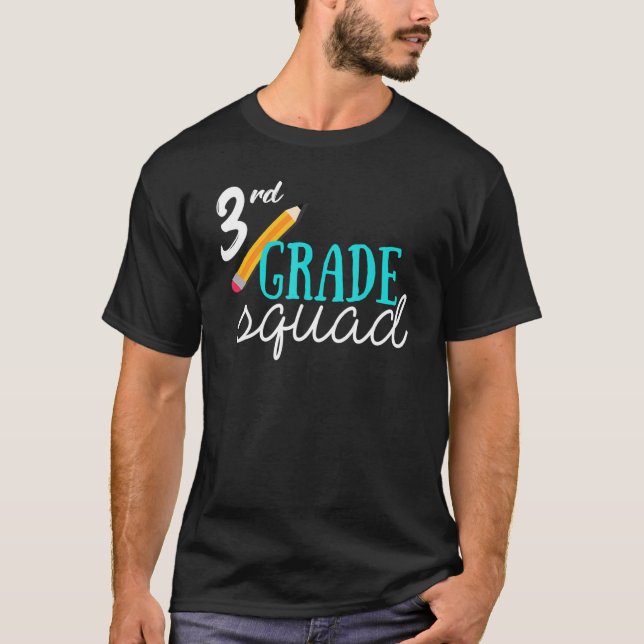 Camiseta Equipo de 3er curso de docente de vuelta a la escu (Anverso)