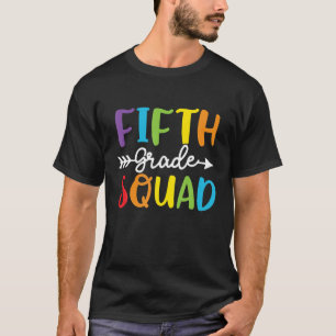 Camiseta Equipo De 4º Grado Escuadrón Hola Cuarto Grado De 