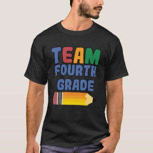 Camiseta Equipo de 4º grado primer día de clases de pullove