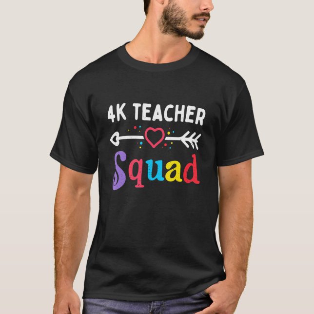 Camiseta Equipo de 4.000 docentes del cuarto equipo de prof (Anverso)