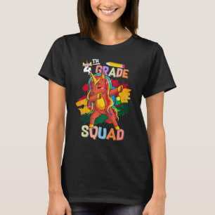 Camiseta Equipo de 4to Grado  De vuelta al cole Profesor y 