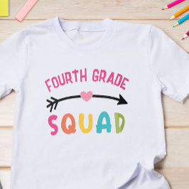 Camiseta Equipo de 4to Grado Escolar