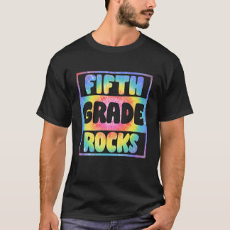 Camiseta Equipo de 5º Grado Hola Quinto Grado Rockea De Nue