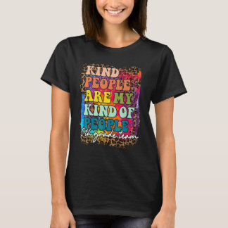 Camiseta Equipo de 5º grado Leopard Las personas amables so
