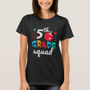 Camiseta Equipo de 5to Grado Chicos Chicas Maestros Lindo D
