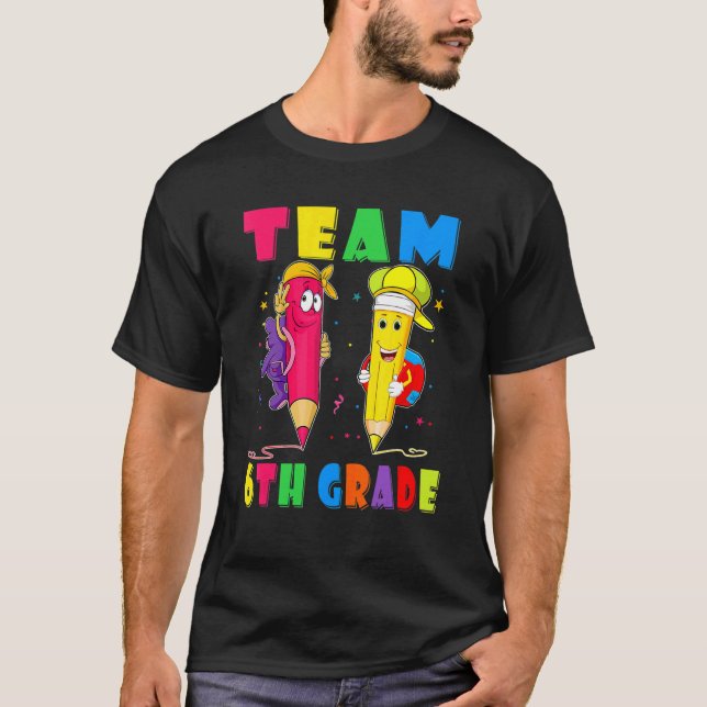 Camiseta Equipo de 6º Grado Estudiante De Maestría De Vuelt (Anverso)