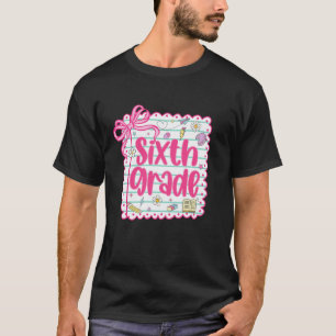 Camiseta Equipo de 6to Grado Primer Día de Escuela Sexto Gr